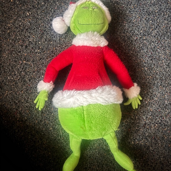 Dr. Seuss Other - Vintage 1998 Grinch dr. Suess holiday stuffie